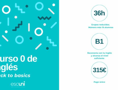 Escuni te ayuda a reconectar con el inglés