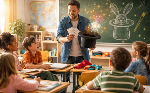 Magia en el aula de primaria